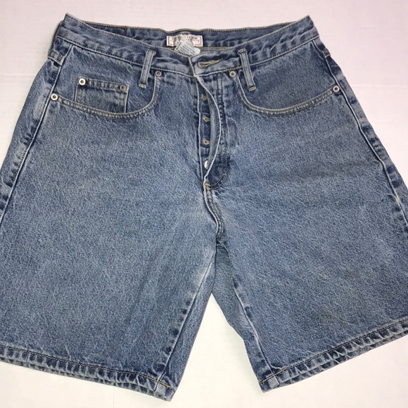 Guess Sz 2 Vintage Distress ButtonFly BermudaShort - Picture 1 of 8